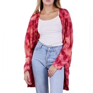 🆕 Anthropologie Tie-Dye Cardigan Top Size Small